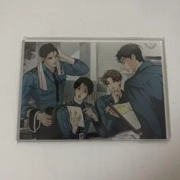 한국 BL 해빙 곡선 야화장 Lezhin 레진 아크릴 플레이트