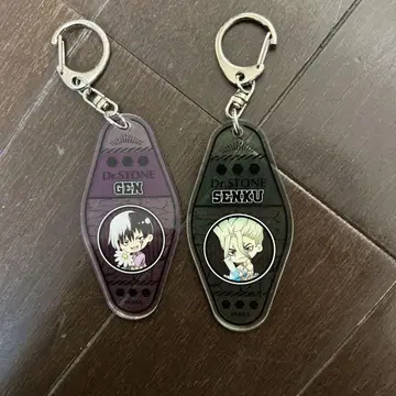 Dr.STONE GEN & SENKU 키링
