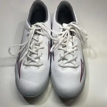 MIZUNO ALPHA 화이트 축구화 24cm