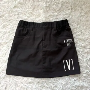 최신 V12 스커트 블랙 블랙 이너 스트레치 골프 의류