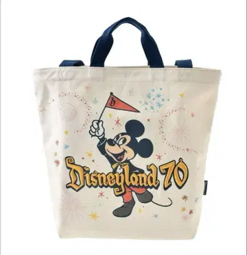 디즈니랜드 70주년 토트백