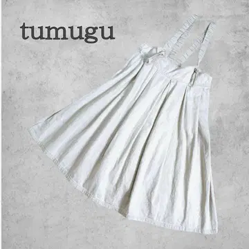 tumugu 츠무구 살로펫 스커트 린넨 코튼 넉넉한 내추럴