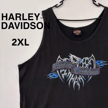 HARLEY-DAVIDSON 탱크탑 2XL 블랙