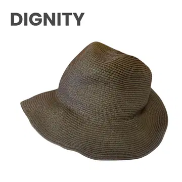 DIGNITY 밀짚모자 페이퍼 햇 조절 가능 구제 의류