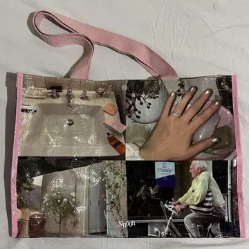 sinoon 시눈 TARPAULIN BAG (PINK) 토트백