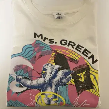 Mrs. GREEN APPLE 젠진 미토와 릴라이언스 티셔츠 M