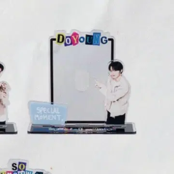 TREASURE 도영 트레이딩 카드 스탠드 팬 네이비