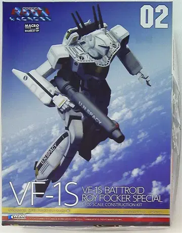 웨이브 1/100 VF-1S 배트로이드 (로이 포커 기체) 2