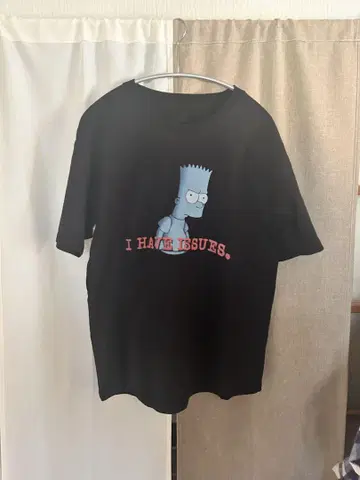Simpsons 티셔츠 구제 의류 used