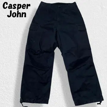 Casper John 캐스퍼 존 중후한 느낌 카고 팬츠 워크 와이드