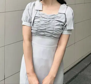 AnMILLE 도킹 개더 리본 OP