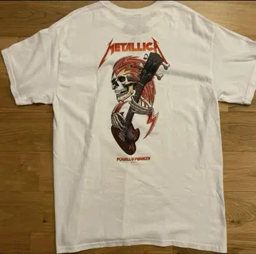 파웰 Metallica 티셔츠 L 사이즈