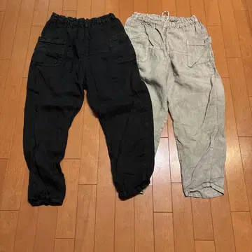 tumugu 솔리 린넨 이지 팬츠