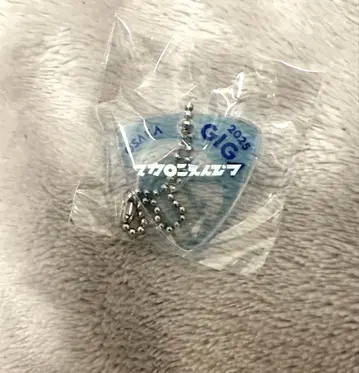 자이가 2025 아티스트 로고가 들어간 피크형 키링 마카로니 연필