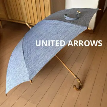 UNITED ARROWS 유나이티드 애로우즈 대나무 양산/우천 겸용 블루