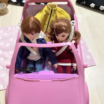 마리콴트 리카짱과 하르토군과 자동차 3개 세트