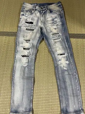 COPPER RIVER 데미지 데님 팬츠