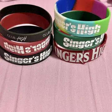 싱거 하이 러버 밴드 6개 세트