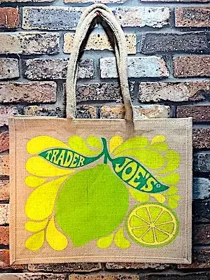 트레이더 조 TRADER JOE'S 주트 토트백 BS0459