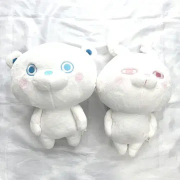 요시 스탬프 봉제 인형 토끼 곰 토끼 곰돌이