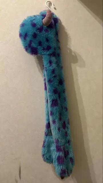 몬스터 캡 파랑 보라색