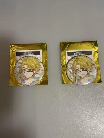 컬러풀 피치 히라카타 파크 캔뱃지 2개