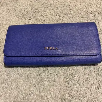 가격 인하 불가 FURLA 파란색 장지갑