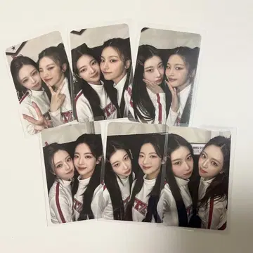ITZY 유닛 FC 4기 트레이딩 카드 6장