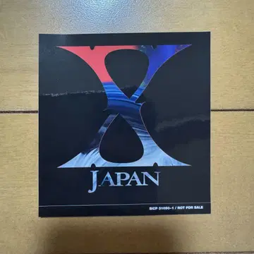 X JAPAN 앨범 'WE ARE X' 동봉 로고 스티커