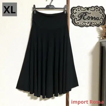 import Rossa (수입 로사) 종아리 기장 플레어 스커트 XL