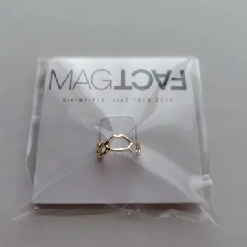 Kis-My-Ft2 키스마이 굿즈 MAGFACT 이어 커프