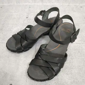 dansko 단스코 샌들 크로스 벨트 앵클 스트랩 스터드