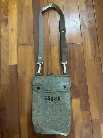 60년대 1967년 스위스 군용 숄더백