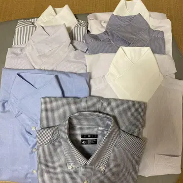 SUIT SELECT 긴팔 와이셔츠 M 사이즈 7종 세트