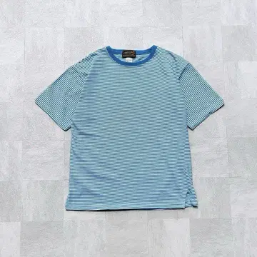 USA제 80년대 블랙 택 에디 바우어 얇은 보더 빈티지 티셔츠