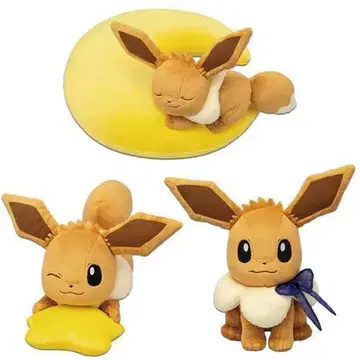 포켓몬스터 EIEVUI&Starlight Night 봉제 인형 세트
