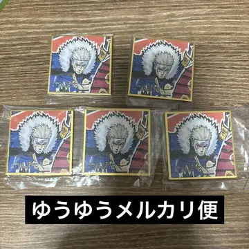 센주 도리마 NARUTO 콩 가샤 색지 5장