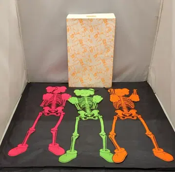 OriginalFake KAWS KAWS 할로윈 장식/가방 오렌지 프린트