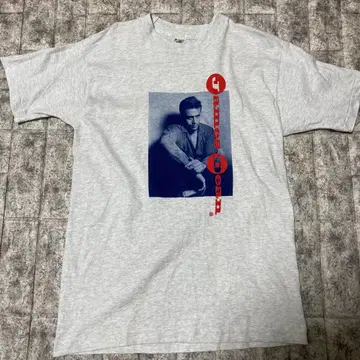 제임스 딘 USA제 90년대 사진 티셔츠 그레이 M