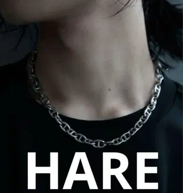 [WEB 한정판] 스테인리스 피그 노즈 목걸이 (HARE)