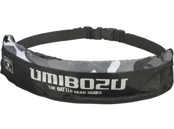 Umibozu 수동 팽창식 구명 조끼 구명 조끼 낚시 허리띠 벨트