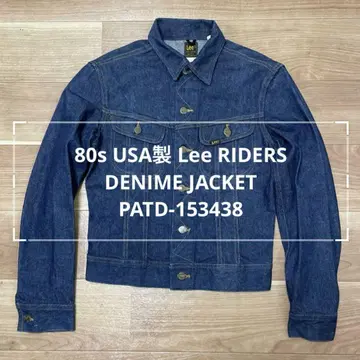 80s USA제 다크 네이비 Lee 데님 자켓 PATD-153438