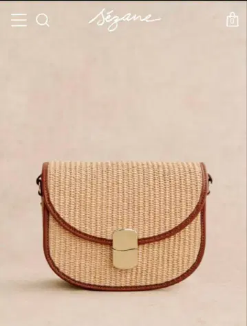 미사용에 가까운 Sezane CLAUDE 플랩 백 세잔 토트백 포함