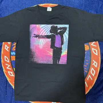 Michael Jackson 티셔츠 사이즈 L 00's 택 anvil