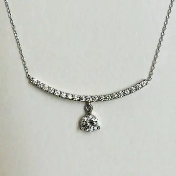 Vendome Aoyama 플라티나 다이아몬드 목걸이