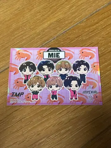 IMP. IMPERIAL LIVE TOUR 2025 미에 스티커
