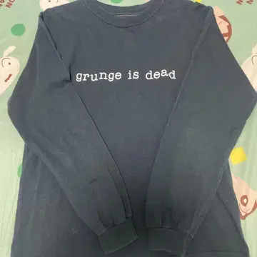 anvil grunge is dead 긴팔 티셔츠 S