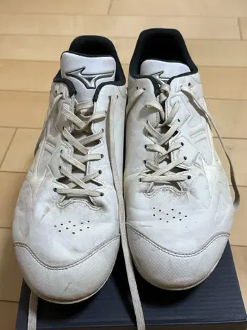 Mizuno 화이트 스파이크 27cm