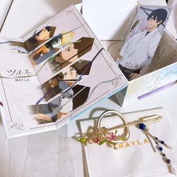 츠루네 MAYLA 콜라보 타키가와 마사키 비녀 헤어콤 완전 수주 마사 씨