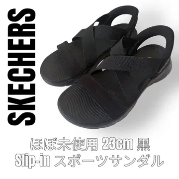 SKECHERS 스케쳐스 23cm 슬립 인 샌들 스포츠 샌들